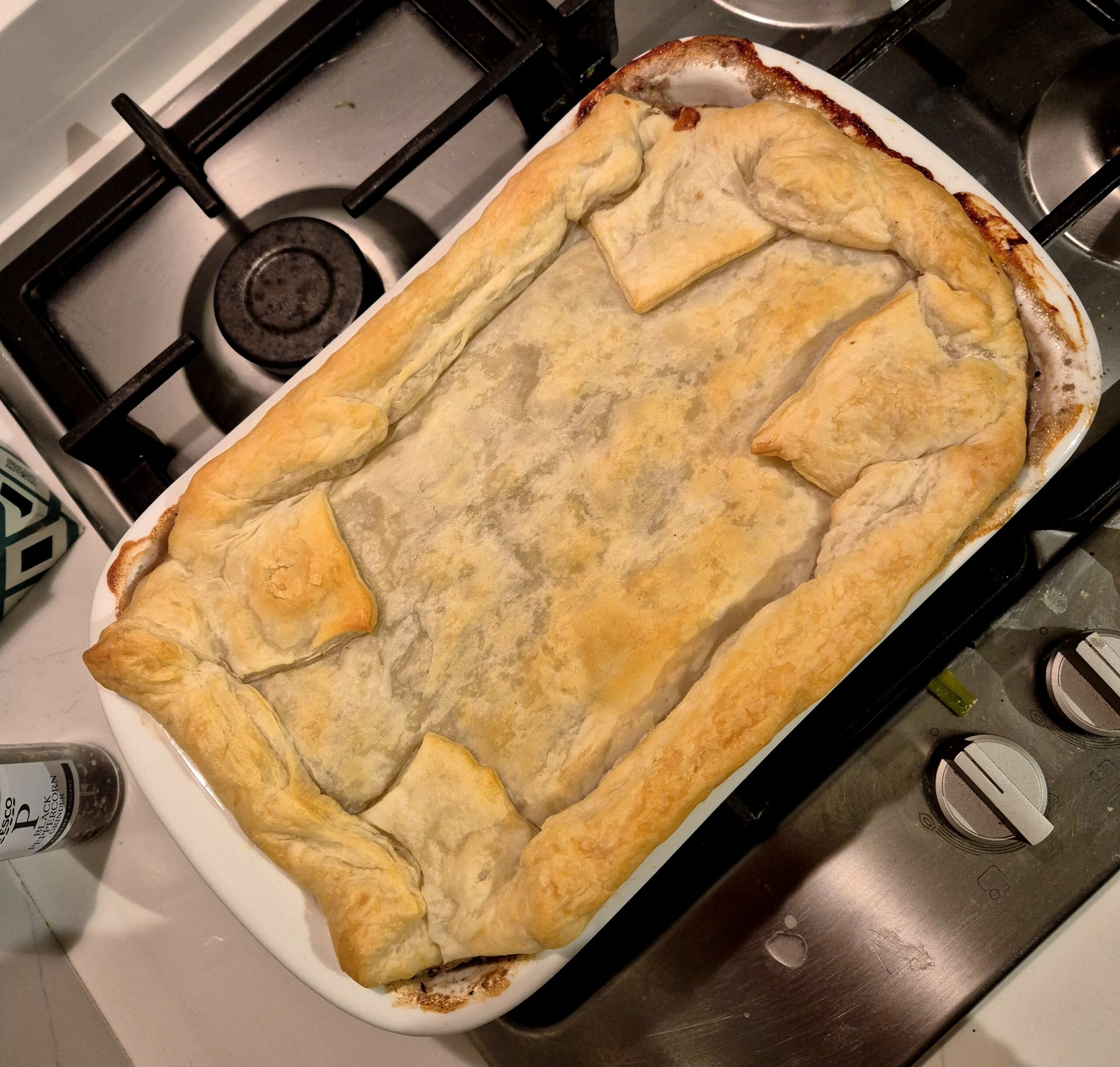 Chicken, Mushroom & Leek Pie