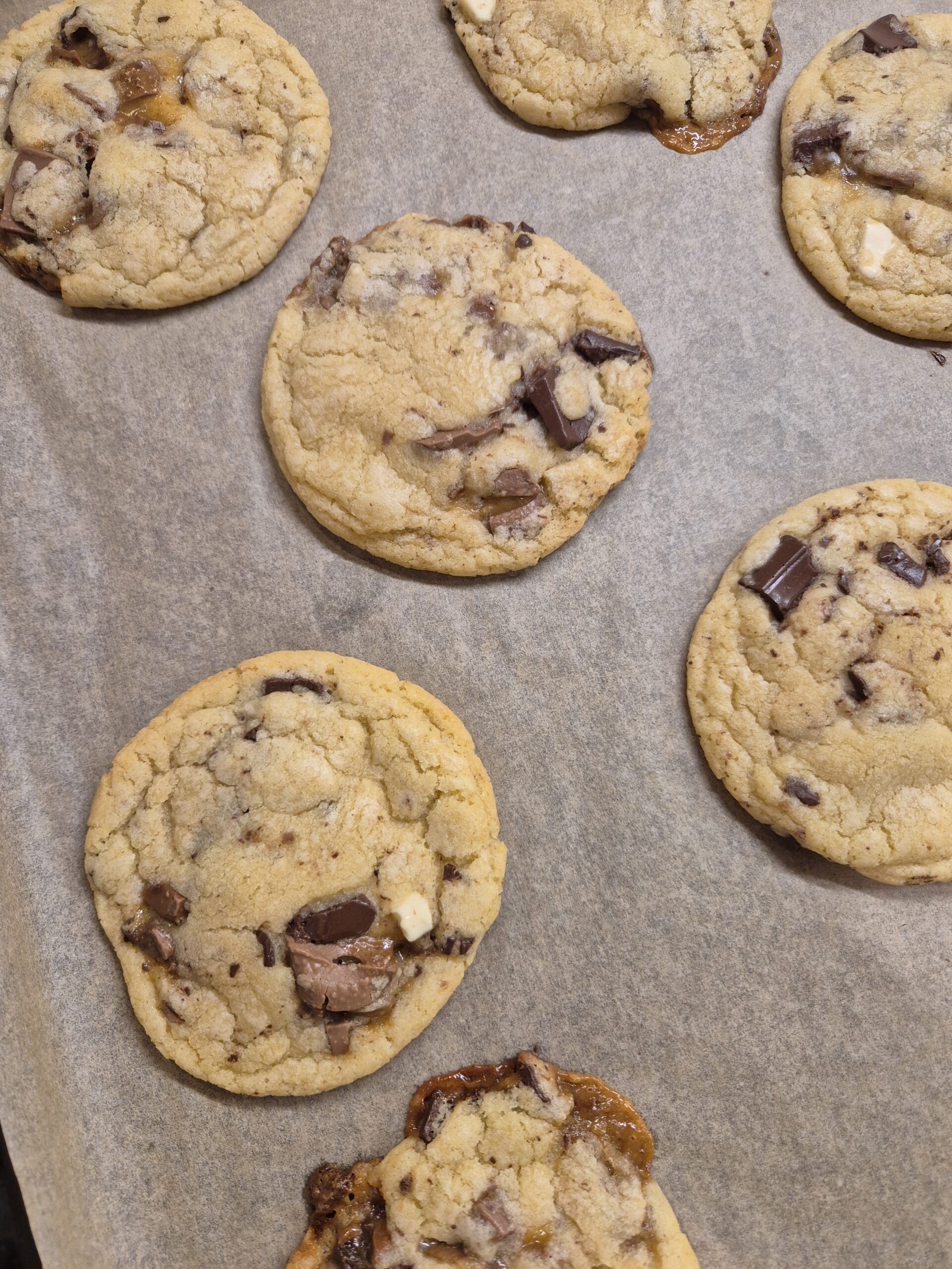Triple Chocolate Cookies