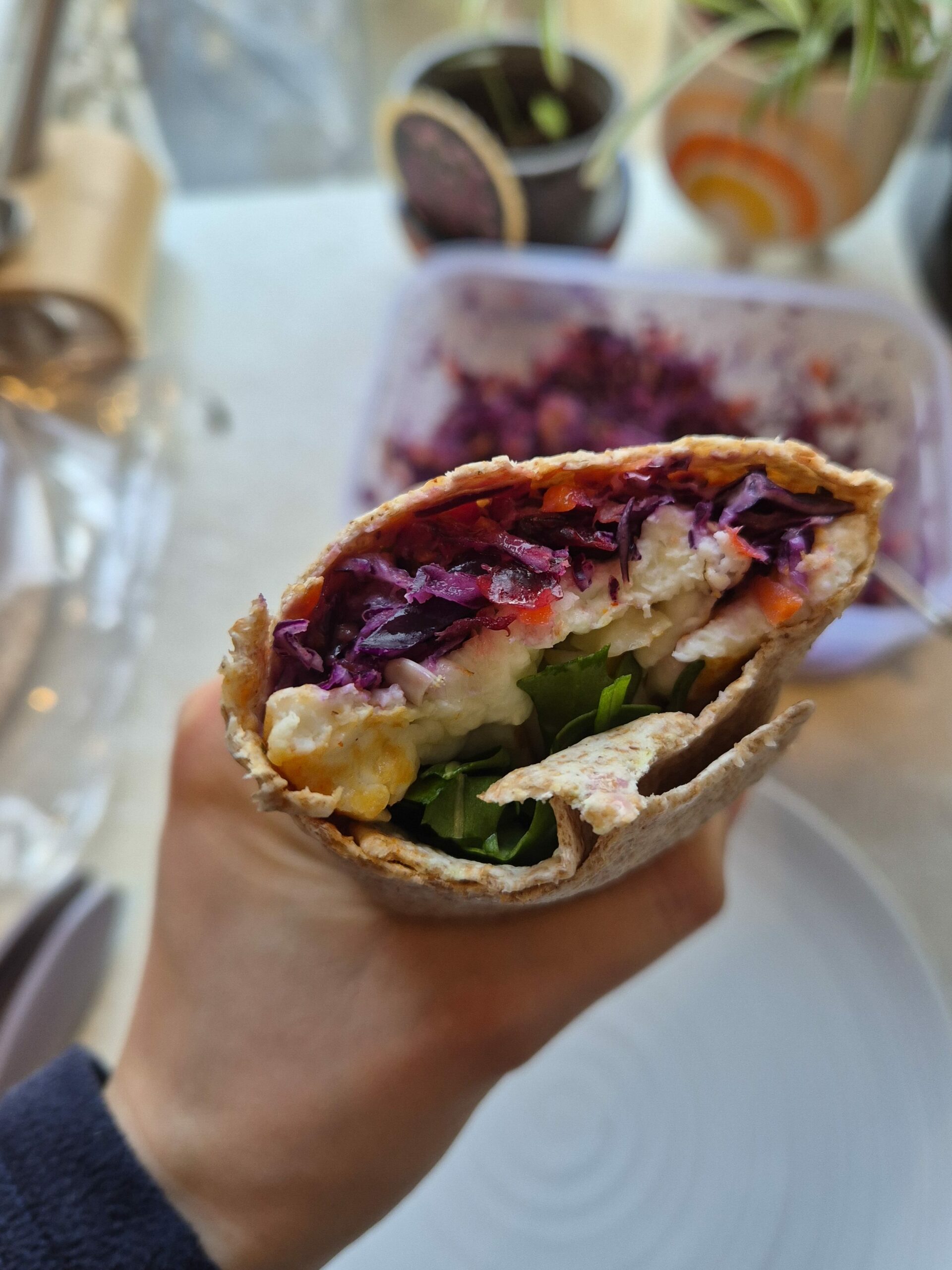 Halloumi Wrap